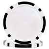 11.5g BLACK Classic Eight Stripe Dual Color Chips