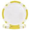 11.5g YELLOW Classic Eight Stripe Dual Color Chips