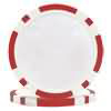 11.5g RED Classic Eight Stripe Dual Color Chips