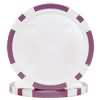 11.5g PURPLE Classic Eight Stripe Dual Color Chips